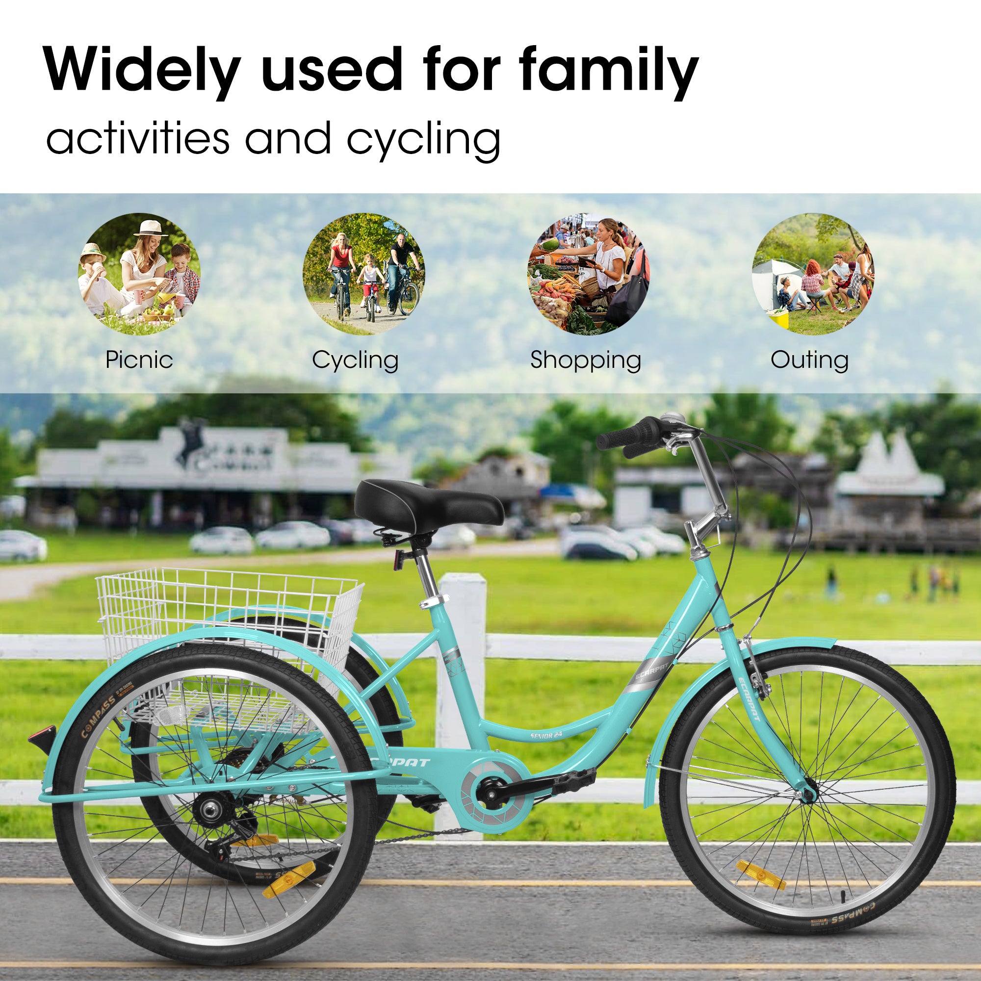 Michel Beck 7 Speed Adult Trikes