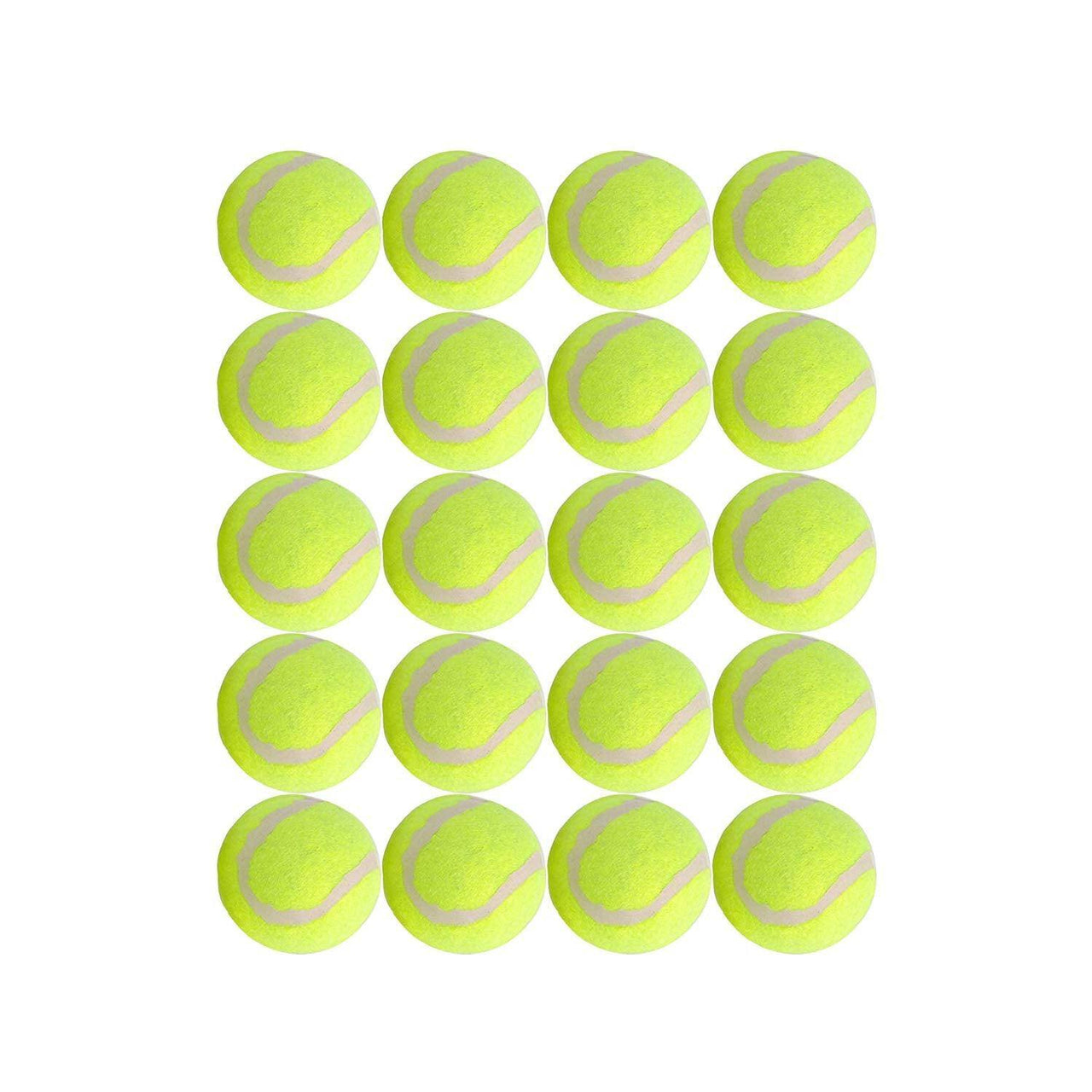 Dog Tennis Balls 20 Pack Pet Tennis Ball for Small Dogs Premium Fetch Toy Non-Toxic Non-Abrasive Material