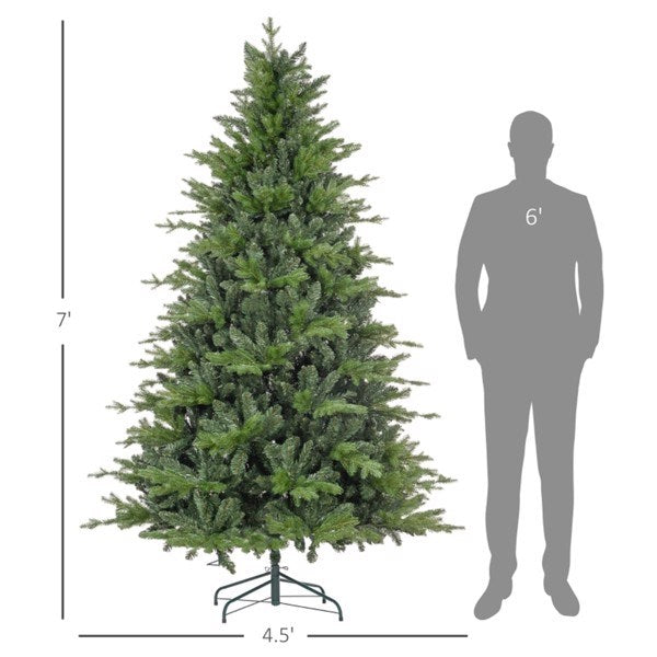 Realistic 7 Ft Christmas tree 2003 tip count