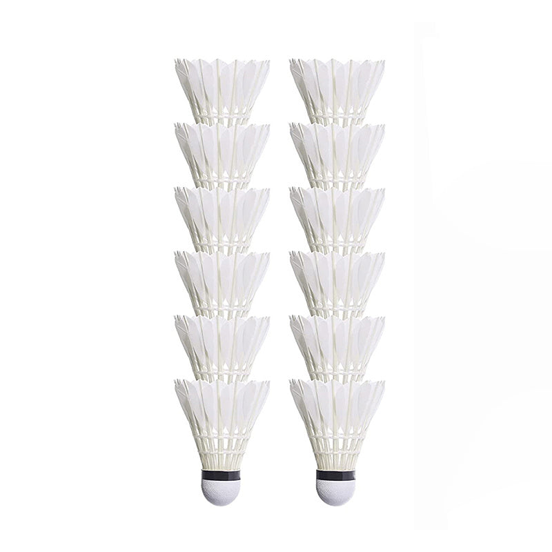 Stable and Durable Badminton Goose Feather Shuttlecocks