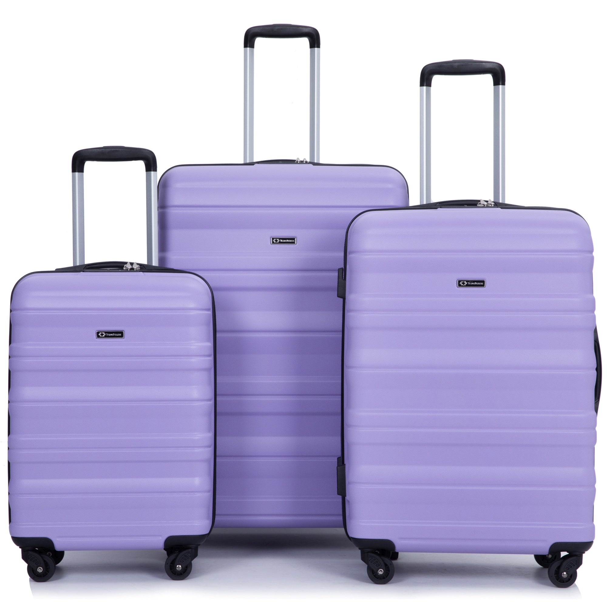 Purple suitcase set online