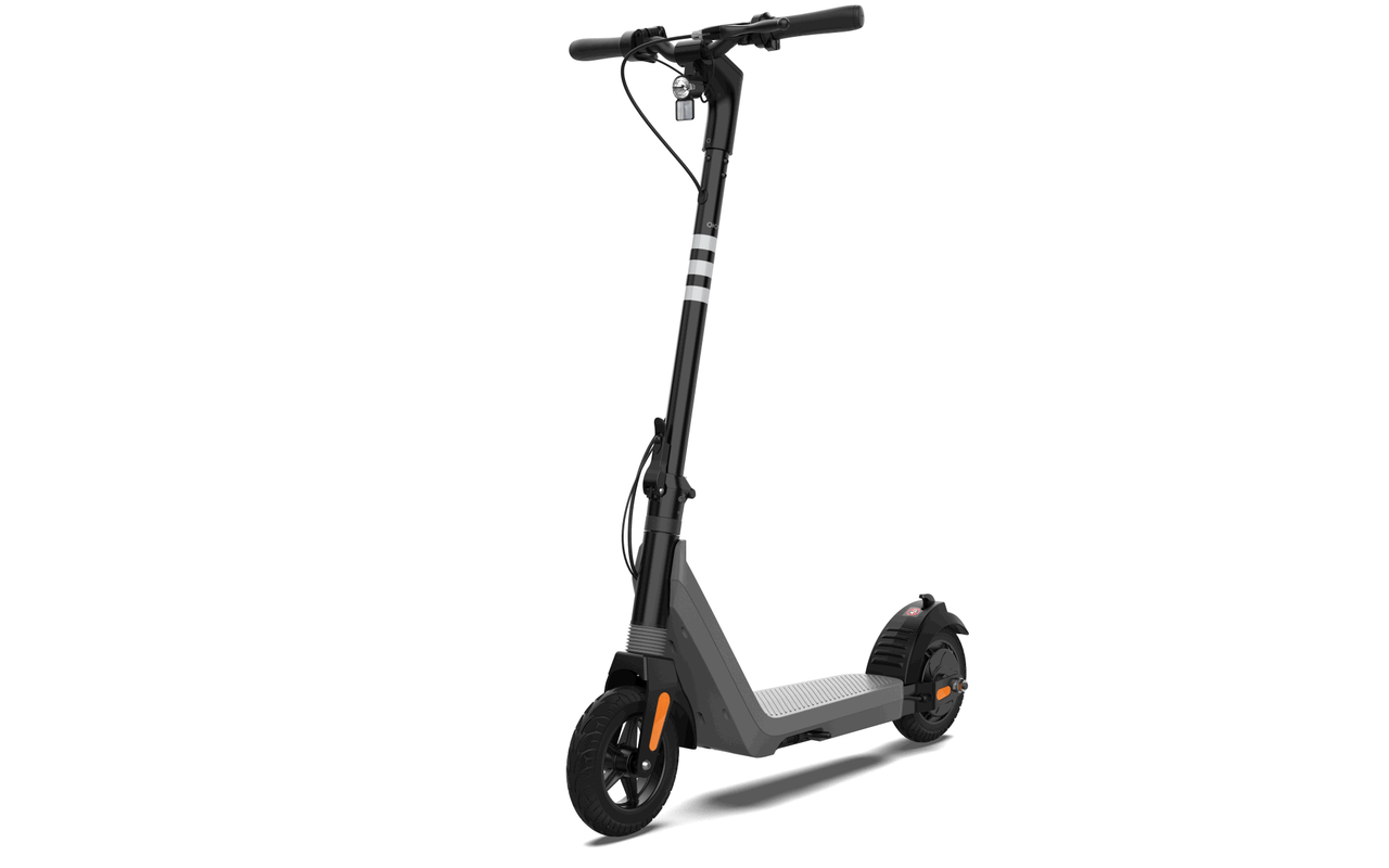 Zippy ES51 Lightweight & Foldable Electric Scooter W/10.8-Miles Max-Speed Range & 15Mph Max Speed - Gray