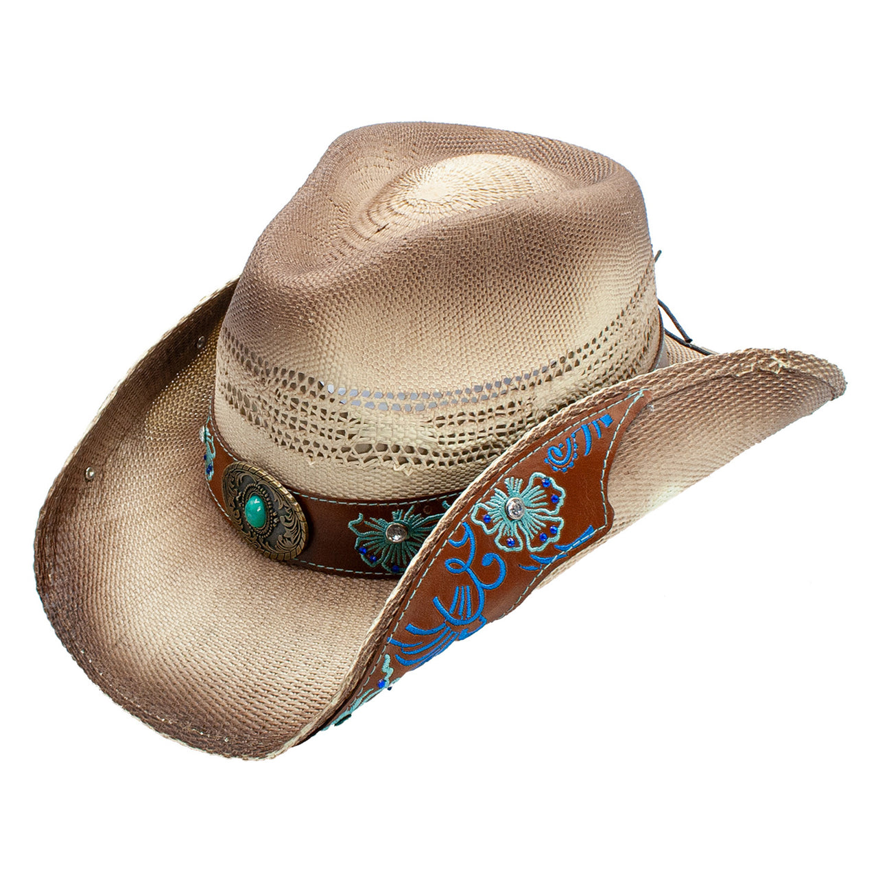 Brooklyn Straw Western Hat