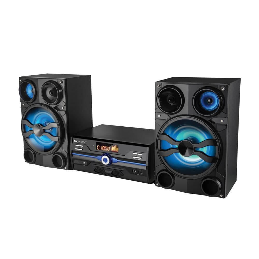 HiFi Multimedia Audio System with Bluetooth and AUX/USB/Mic Inputs - Mercantile Mountain