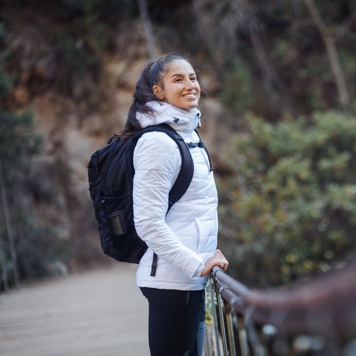 EcoDown Jacket - Woman Glacier - Mercantile Mountain