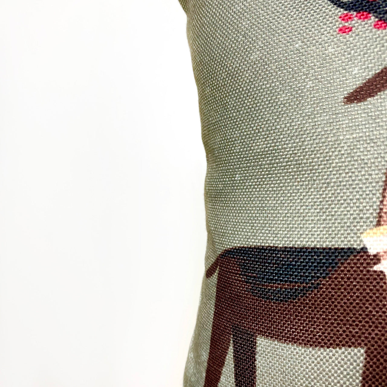 Decked out Christmas Reindeer Throw Pillow Cover | 20x10 | Primitive - Mercantile Mountain