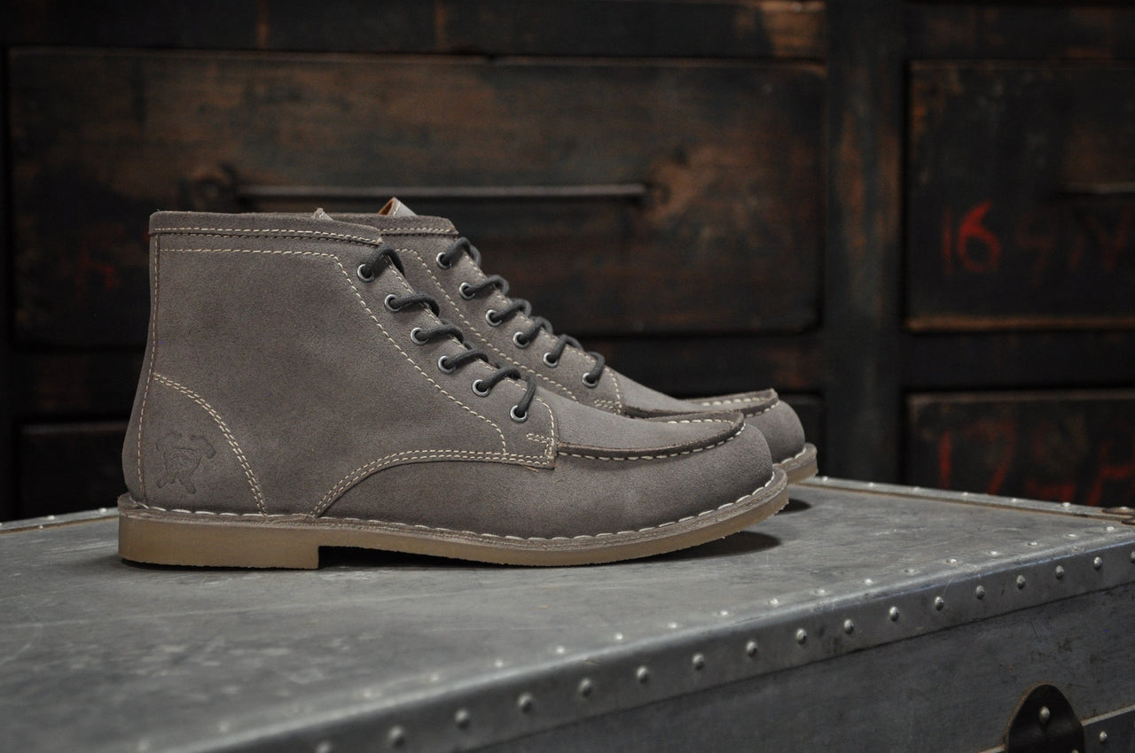 The Cooper | Grey Suede - Mercantile Mountain