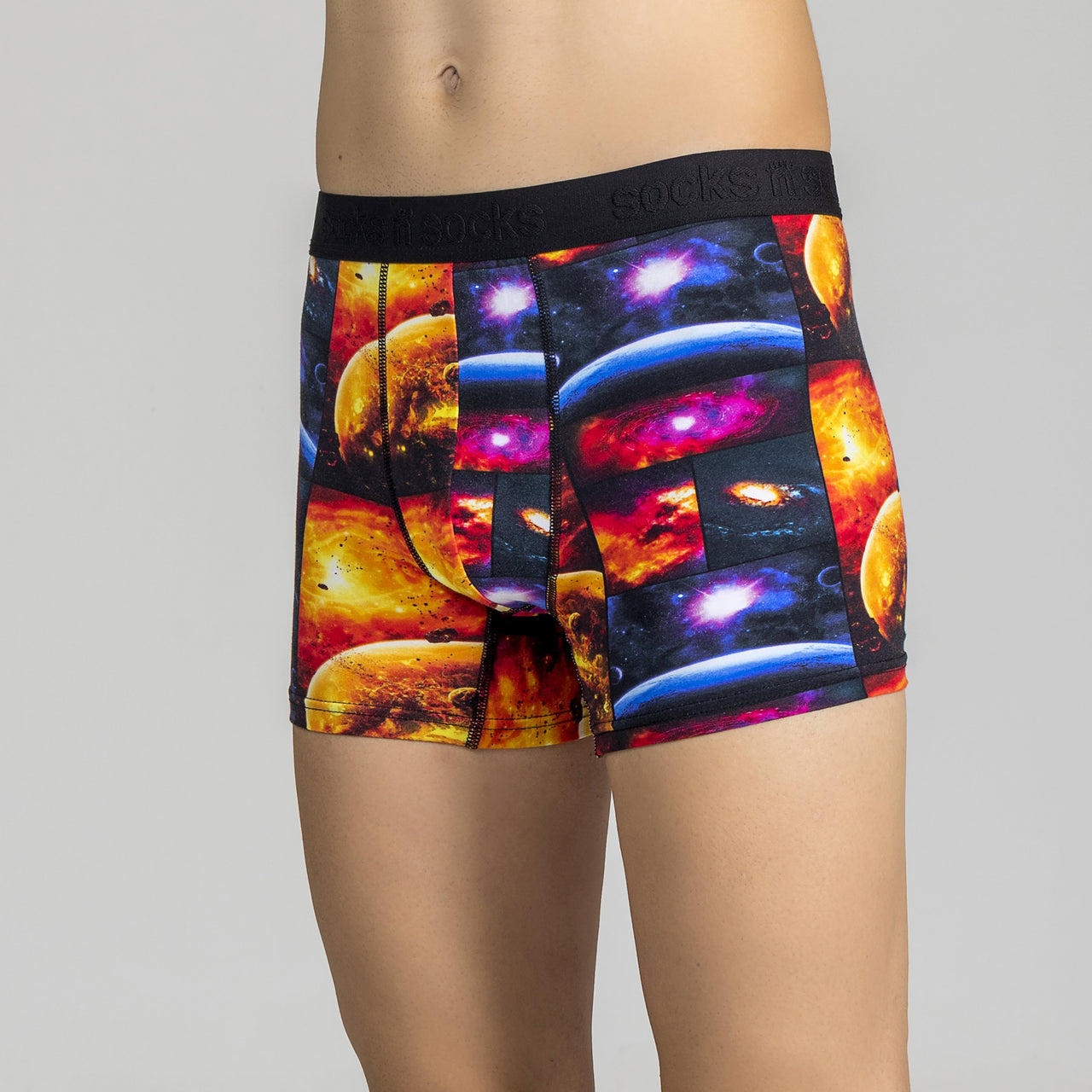 Men's Outer Space Boxer Brief - Mercantile Mountain