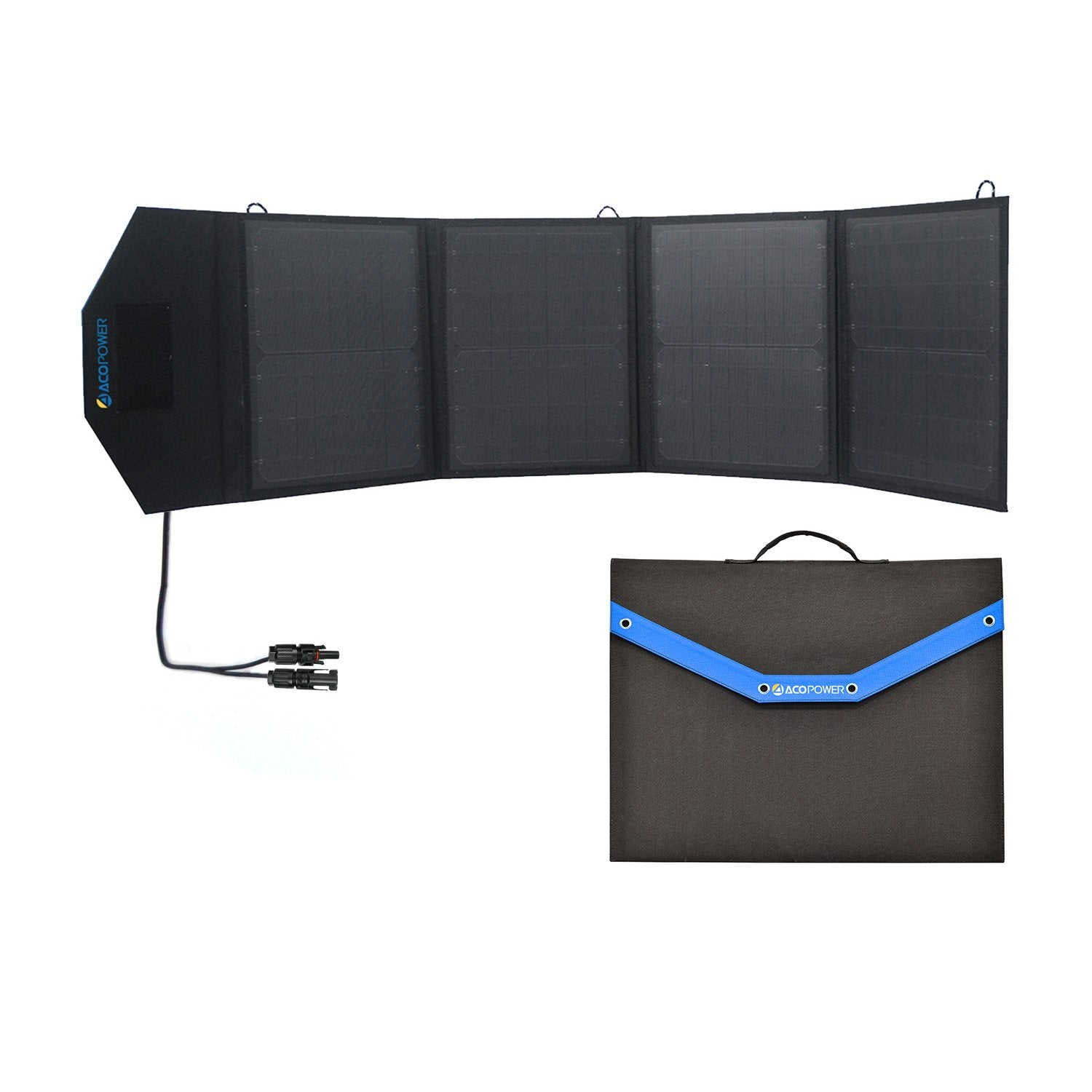 ACOPOWER 154Wh Generator and 50W Portable Solar Panel - Mercantile Mountain