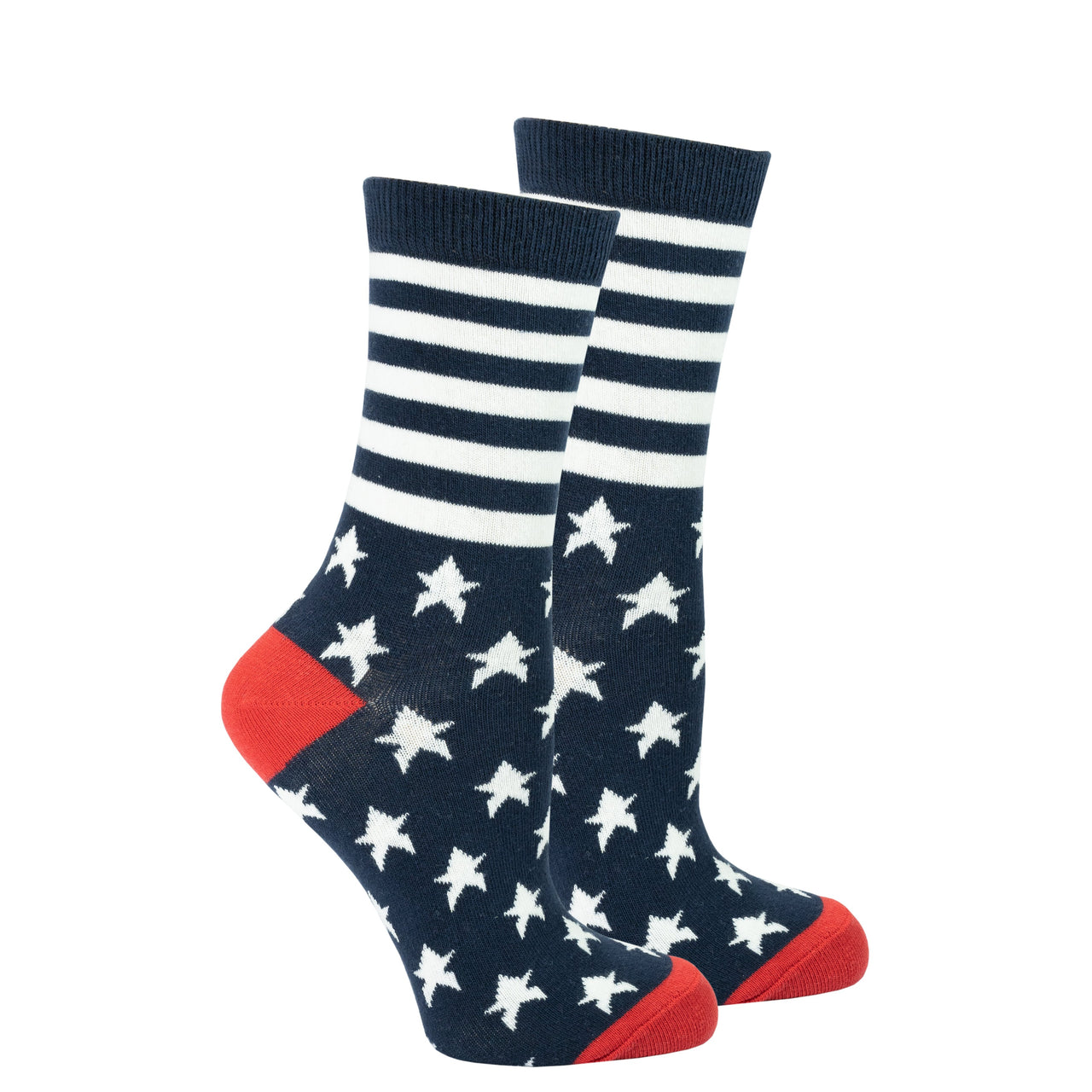 Women's July 4th Socks - Mercantile Mountain