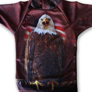 BALD EAGLE USA Hoodie Sport Shirt by MOUTHMAN® - Mercantile Mountain