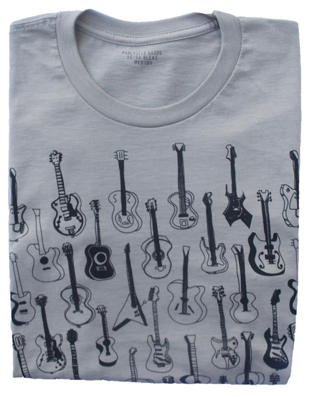 Guitars Pattern Heather Stone - Mercantile Mountain