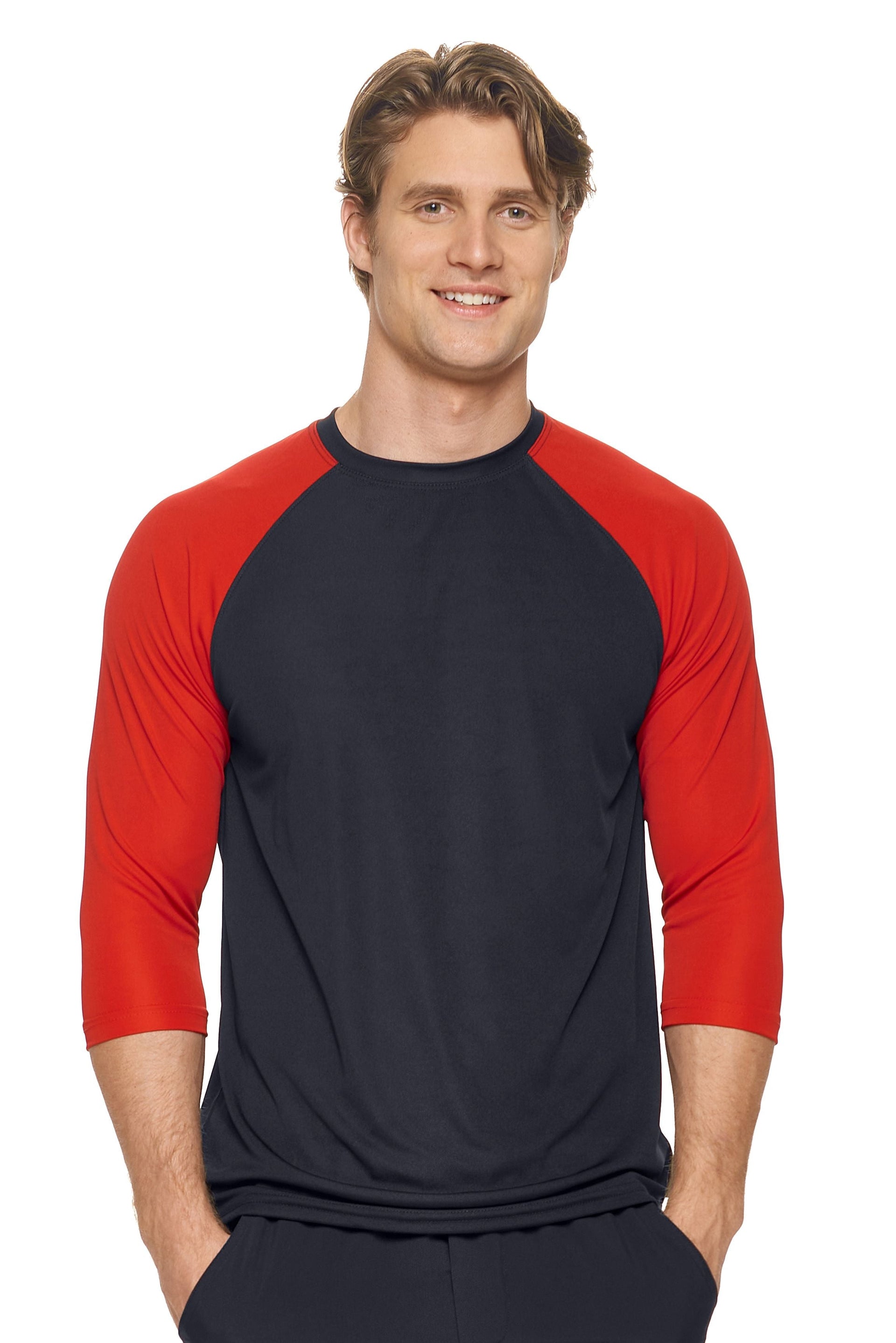 Pk MaX™ ¾ Raglan Sleeve Outfitter Crewneck 🇺🇸 - Mercantile Mountain