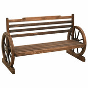 Garden Bench 44.1" Solid Firwood - Mercantile Mountain