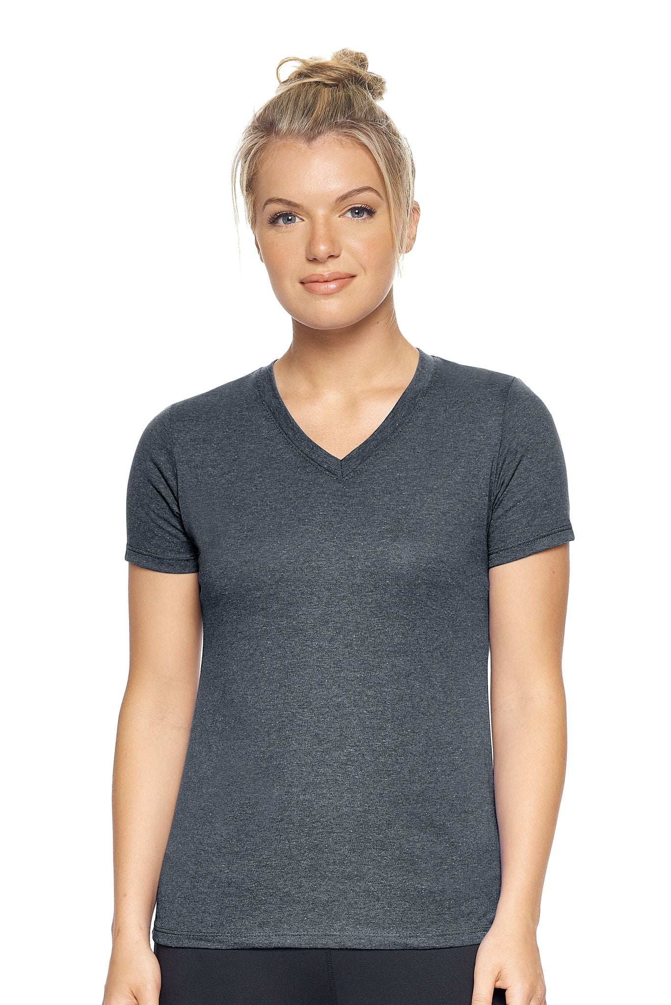 Performance Heather V-Neck Tee 🇺🇸 - Mercantile Mountain