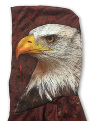 BALD EAGLE USA Hoodie Sport Shirt by MOUTHMAN® - Mercantile Mountain