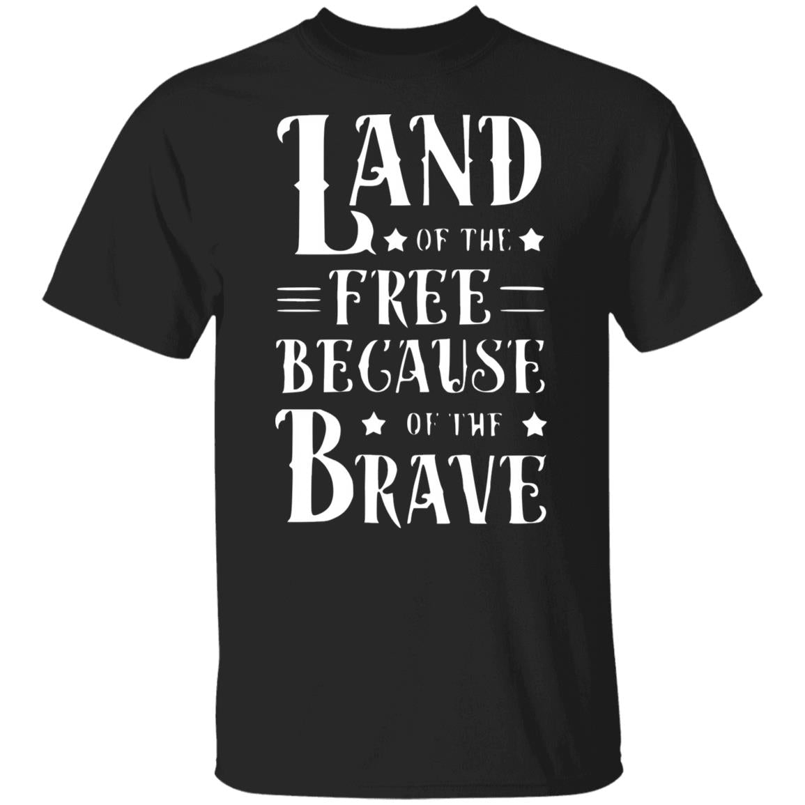 Land of the Free 5.3 oz. T-Shirt Unisex - Mercantile Mountain