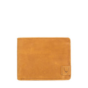 Camel RFID Blocking Bifold Leather Wallet - Mercantile Mountain