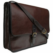 Hidesign Harrison Buffalo Leather Laptop Messenger - Mercantile Mountain