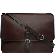 Hidesign Harrison Buffalo Leather Laptop Messenger - Mercantile Mountain