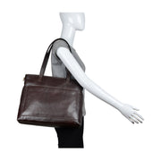 Sierra Leather Shoulder Bag With Sling Strap - Mercantile Mountain