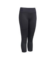 Mid-Rise Faux Seam Laser Cut Capri Leggings - Mercantile Mountain