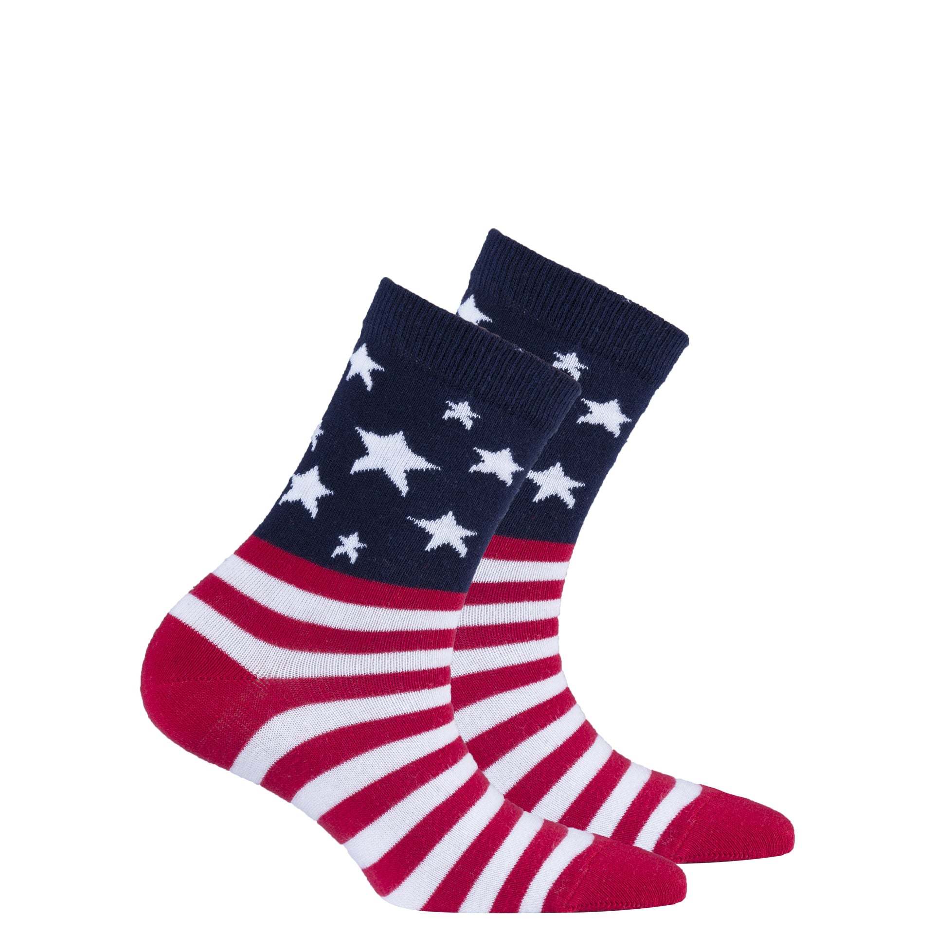 Kids Usa Flag Stars Socks - Mercantile Mountain
