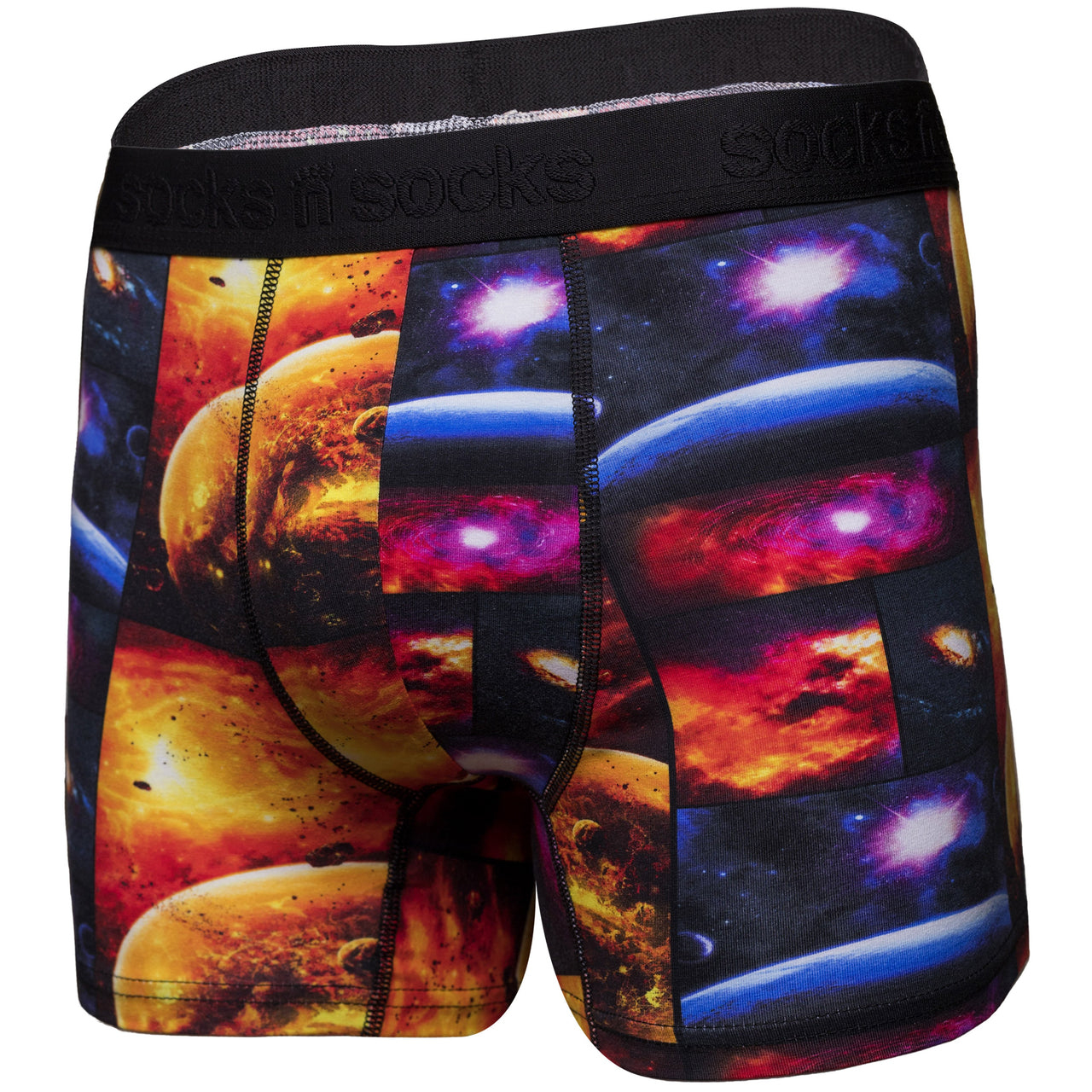 Men's Outer Space Boxer Brief - Mercantile Mountain