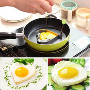 Stainless Steel 5 pc Egg and Pancake Mold Set - Mercantile Mountain